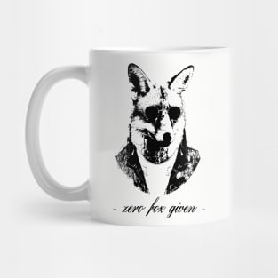 Zero fox given black Mug